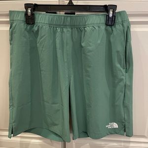 Never been worn Men’s North Face Wander shorts